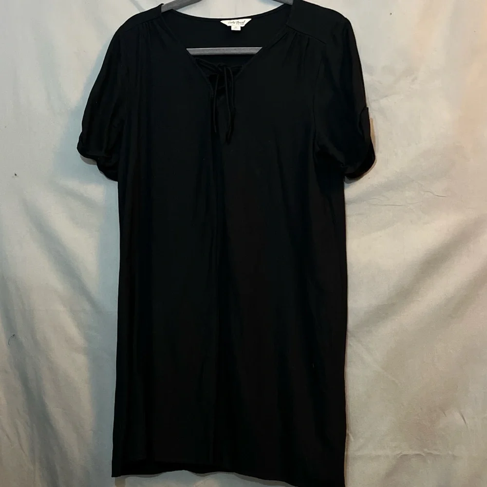 Lucky Brand Black Boho Tunic Dress - Picture 2 of 10